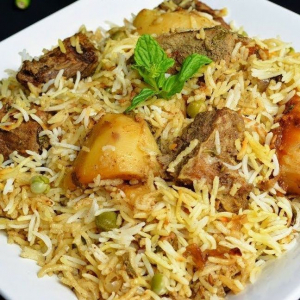 Lamb Biryani with Yoghurt